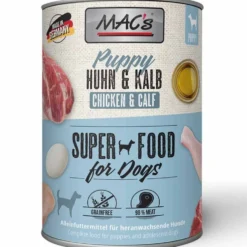 Macs Dog Puppy Huhn und Kalb
