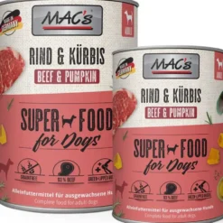 Macs Dog Rind und Kürbis