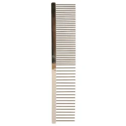 Metallkamm, feine/grobe Zinken, 16 cm