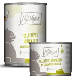 MjAMjAM deliziöses Hühnchen an gedämpfter Zucchini