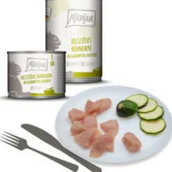 MjAMjAM deliziöses Hühnchen an gedämpfter Zucchini