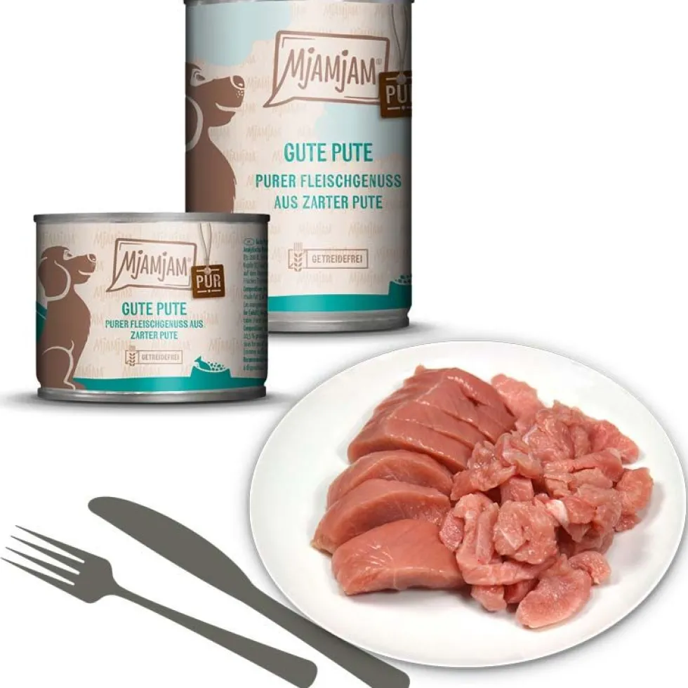 MjAMjAM Dog Dose - purer Fleischgenuss - Pute pur