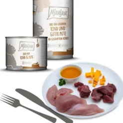 MjAMjAM DUO von leckerem Rind + guter Pute an Kürbis