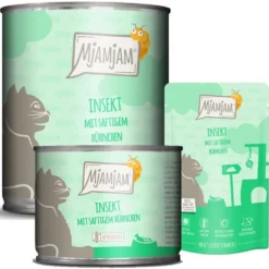 MjAMjAM Insekt mit saftigem Hühnchen