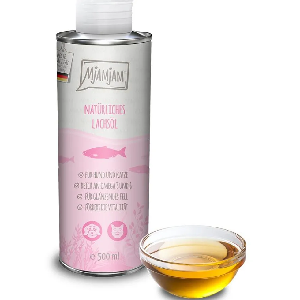 MjAMjAM natürliches Lachsöl 500ml