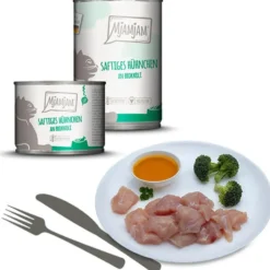 MjAMjAM saftiges Hühnchen an Brokkoli