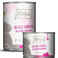 MjAMjAM saftiges Schwein an leckeren Möhrchen