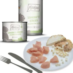 MjAMjAM schmackhaftes Hühnchen an gedünstetem Sellerie