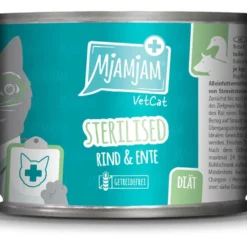 MjAMjAM VetCat - Diät - Sterilised - Rind + Ente 200g
