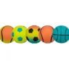 Neonball, schwimmt, Moosgummi, 4,5cm