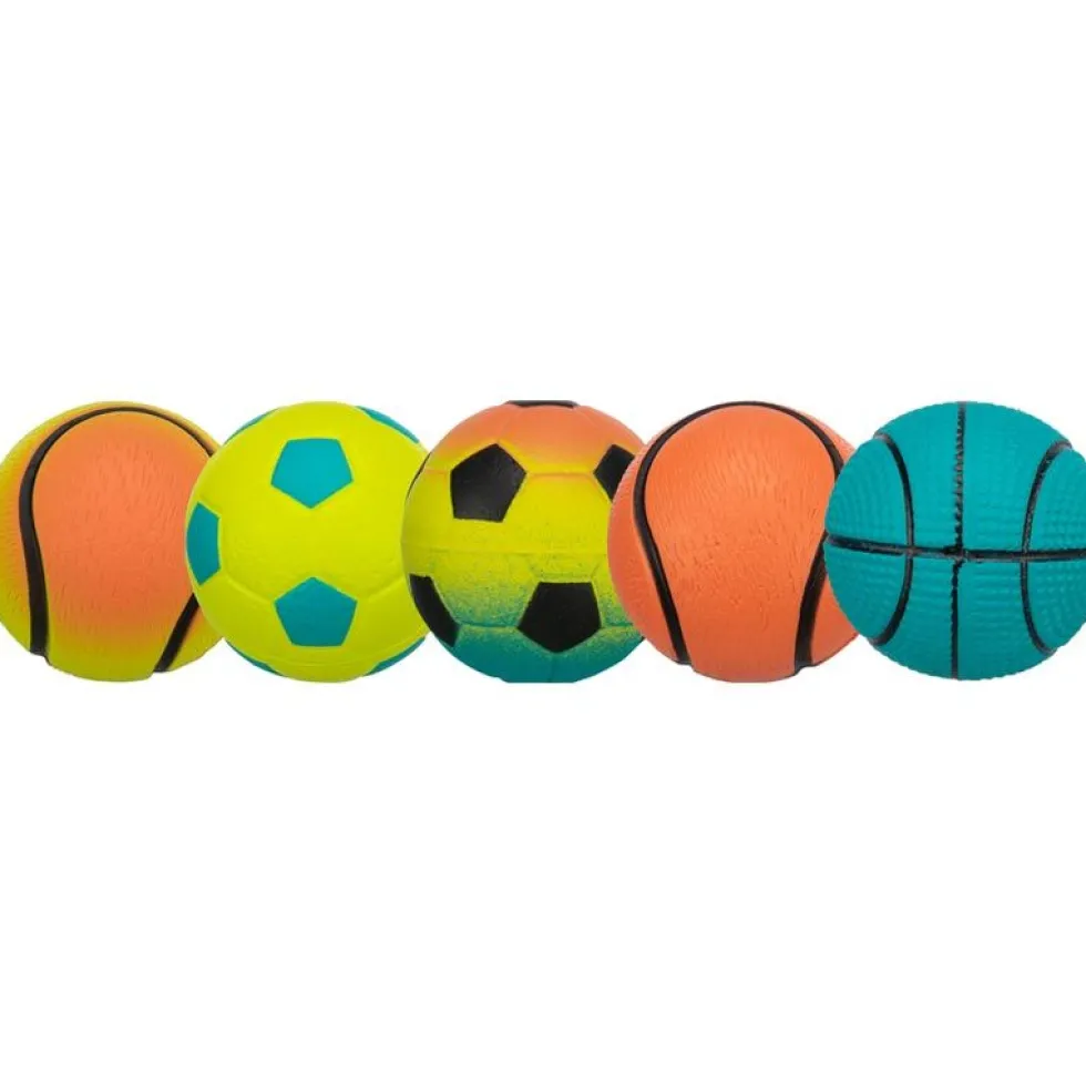 Neonball, schwimmt, Moosgummi, 4,5cm