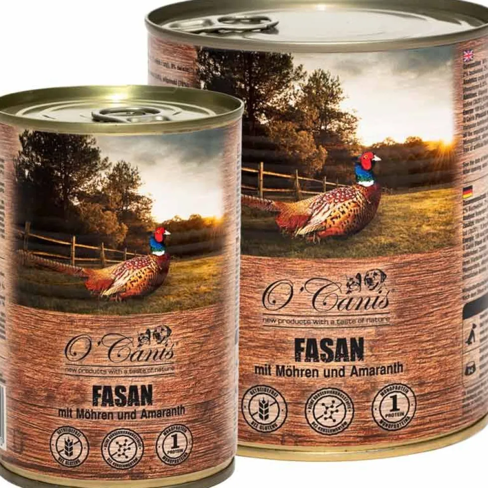 Ocanis Fasanenfleisch mit Möhren und Amaranth