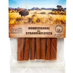 Ocanis Hundezigarre aus Straußenfleisch 7 Stk./180g