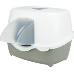 Outdoor Katzentoilette Davio Top, 56x39x39cm, salbei/weiß