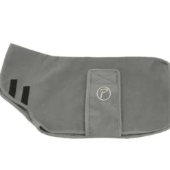Petlando Hundebademantel Superdry, anthrazit