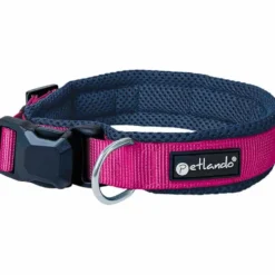 Petlando Magnetech Halsband, navy/fuchsia