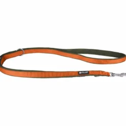 Petlando Magnetech verstellbare Führleine, olive/orange
