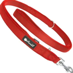 Petlando Mesh verstellbare Führleine, red
