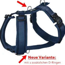 Petlando Mesh Y-Comfort Geschirr, navy