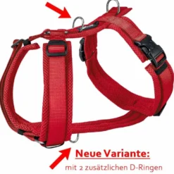 Petlando Mesh Y-Comfort Geschirr, red