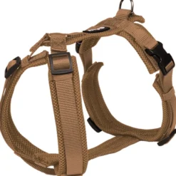 Petlando Mesh Y-Comfort Geschirr, cognac