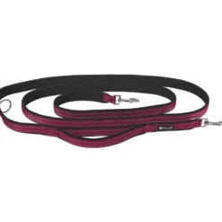 Petlando Outdoor Führleine mit Sicherheitsgriff, berry