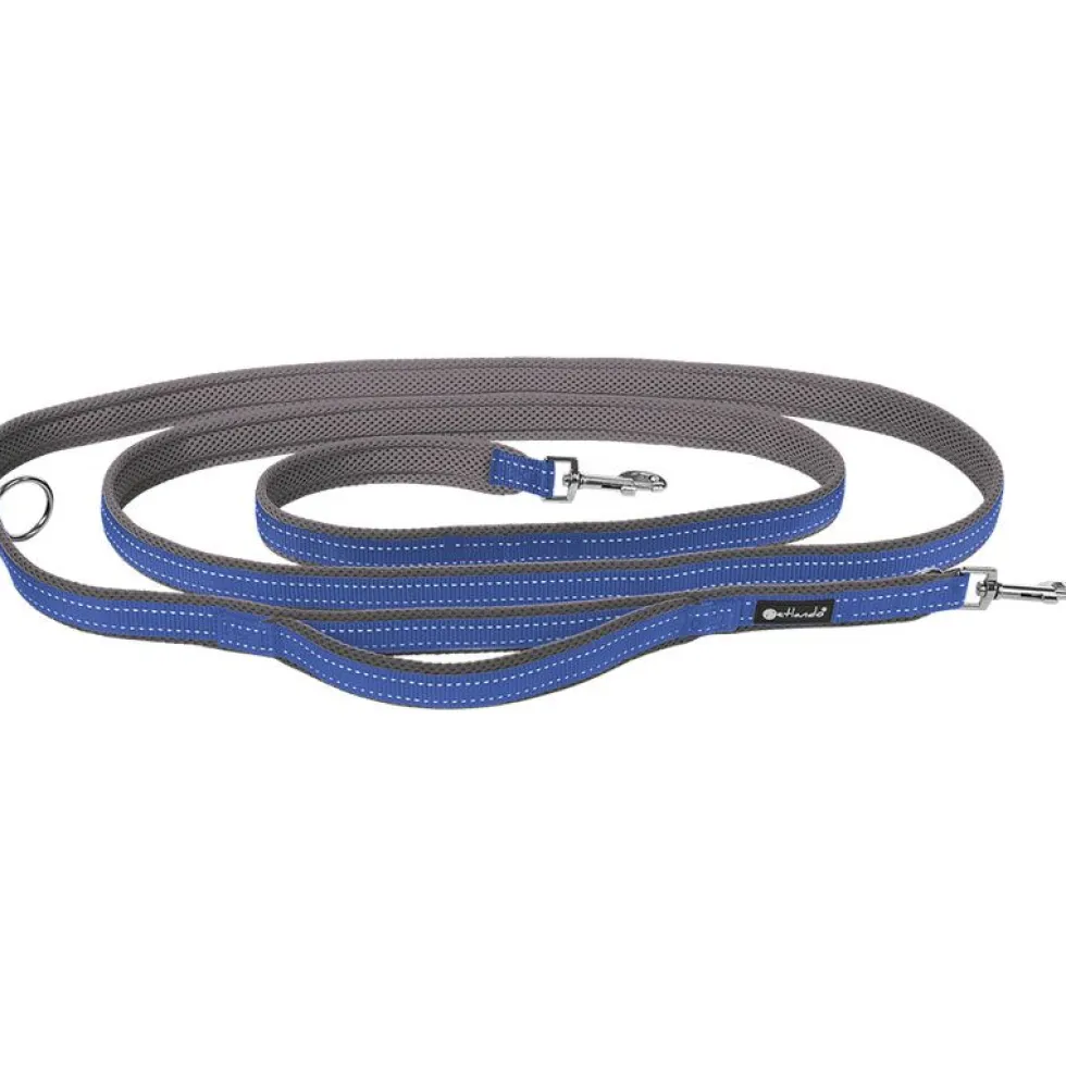 Petlando Outdoor Führleine mit Sicherheitsgriff, navy