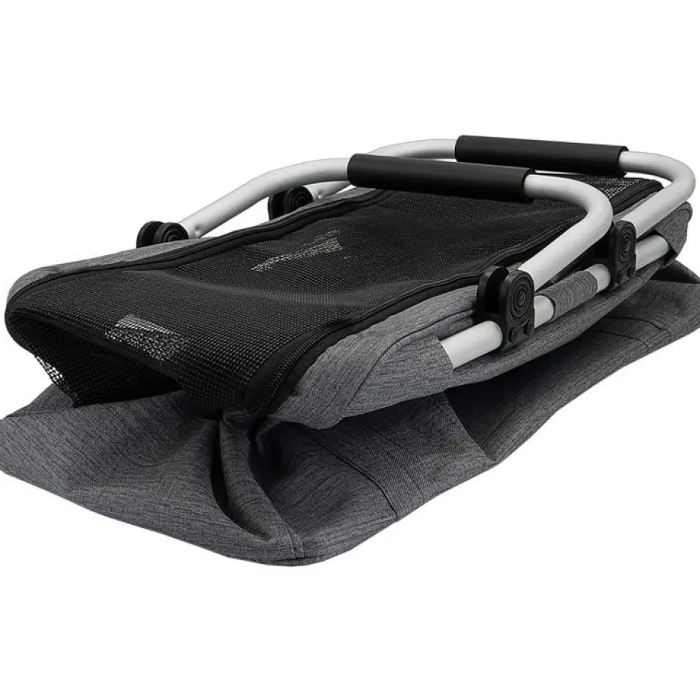 Petlando Transportkorb Bali, 48x24x28cm, anthrazit