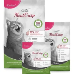 Platinum Katze MeatCrisp Sterilised Chicken