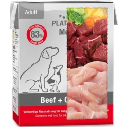 Platinum Menu Beef+Chicken 375g