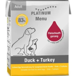 Platinum Menu Duck+Turkey 375g