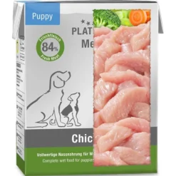 Platinum Menu Puppy Chicken 375g