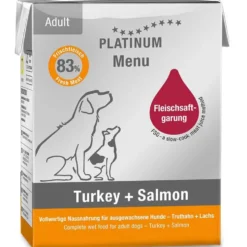 Platinum Menu Turkey+Salmon 375g