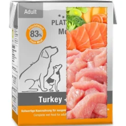 Platinum Menu Turkey+Salmon 375g
