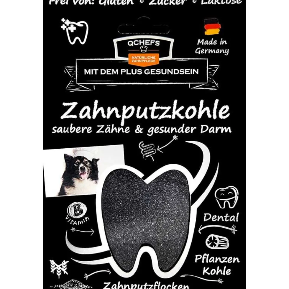 QCHEFS Zahnputzkohle 80g
