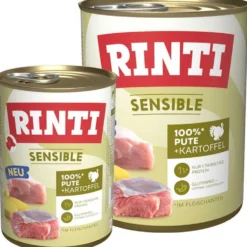 Rinti Sensible Pute + Kartoffeln