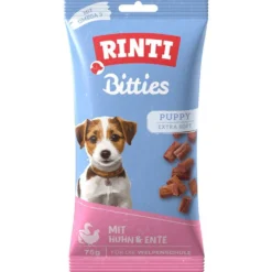 Rinti Snack Bitties Puppy Huhn & Ente 75g