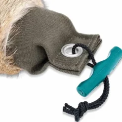 ROMNEYS Dummy mit Kaninchenfell, kaki