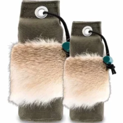 ROMNEYS Dummy mit Kaninchenfell, kaki