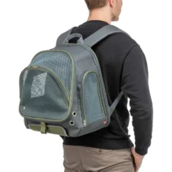 Rucksack Lyla, 34 x 22 x 42cm, grau/blau