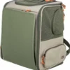 Rucksack Rocco, bis 10kg, 40 x 42 x 30cm, beige/olivgrün