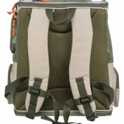 Rucksack Rocco, bis 10kg, 40 x 42 x 30cm, beige/olivgrün