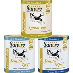 Sanoro Nassfutter Sparpaket 800g