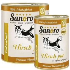 Sanoro Pures Muskelfleisch Hirsch pur