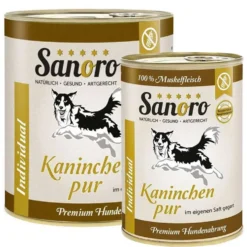 Sanoro Pures Muskelfleisch Kaninchen pur