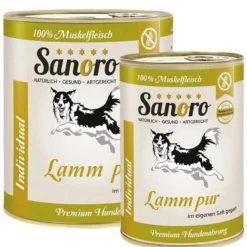 Sanoro Pures Muskelfleisch Lamm pur