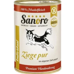 Sanoro Pures Muskelfleisch Ziege pur 400g