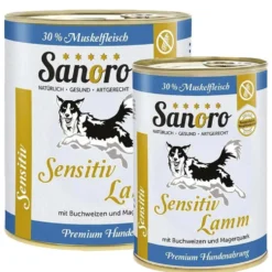 Sanoro Sensitiv Lamm mit Bio-Karotte und Bio-Buchweizen