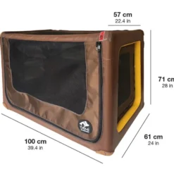 TAMI Backseat L - Auto und Home Hundebox, aufblasbar 6,7 kg