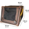 TAMI M - Auto und Home Hundebox, aufblasbar 6,8 kg